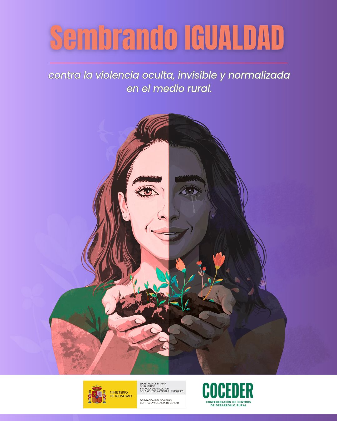 🌱💜 ¡Sembrando igualdad en el medio rural!
 
Desde el CDR Carrión y Ucieza nos sumamos a un nuevo proyecto de sensibilización frente a las violencias machistas en el medio rural, una realidad que muchas veces permanece invisible, silenciada o normalizada.
 
🚨 Visibilizar estas violencias, promover la igualdad y crear conciencia en nuestros pueblos es fundamental para avanzar hacia una sociedad más justa, segura e igualitaria para todas las mujeres.
 
🌱 Porque cada paso cuenta y sembrar igualdad hoy es construir un futuro libre de violencias.
 
💜 ¡Síguenos para descubrir todas las acciones e iniciativas que pondremos en marcha!
 
'Sembrando igualdad: contra la violencia oculta, invisible y normalizada en el medio rural' es un programa promovido por @coceder_rural  y financiado por el @igualdadgob .