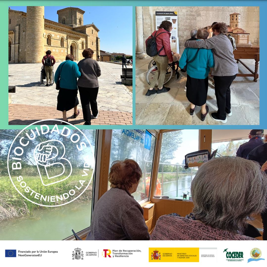 Excursión a frómista con parte de la comunidad de biocuidados