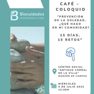 El Café-coloquio se centrará en la prevención de la soledad y en cómo cada uno de nosotros puede contribuir a crear una comunidad más conectada. Pero eso no es todo, también hemos preparado una lista de 15 retos desafiantes que te ayudarán a fortalecer los lazos con tus vecinos y vecinas, al mismo tiempo que te cuidas a ti mismo.