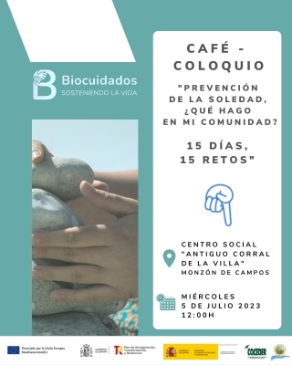 El Café-coloquio se centrará en la prevención de la soledad y en cómo cada uno de nosotros puede contribuir a crear una comunidad más conectada. Pero eso no es todo, también hemos preparado una lista de 15 retos desafiantes que te ayudarán a fortalecer los lazos con tus vecinos y vecinas, al mismo tiempo que te cuidas a ti mismo.