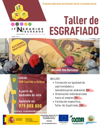 Miniatura taller de esgrafiado