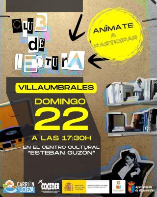 Miniatura. Club de lectura domingo 22 en Villaumbrales