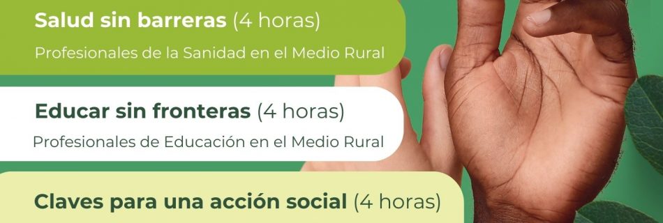 ACCIONES FORMATIVAS de Sensibilización Online