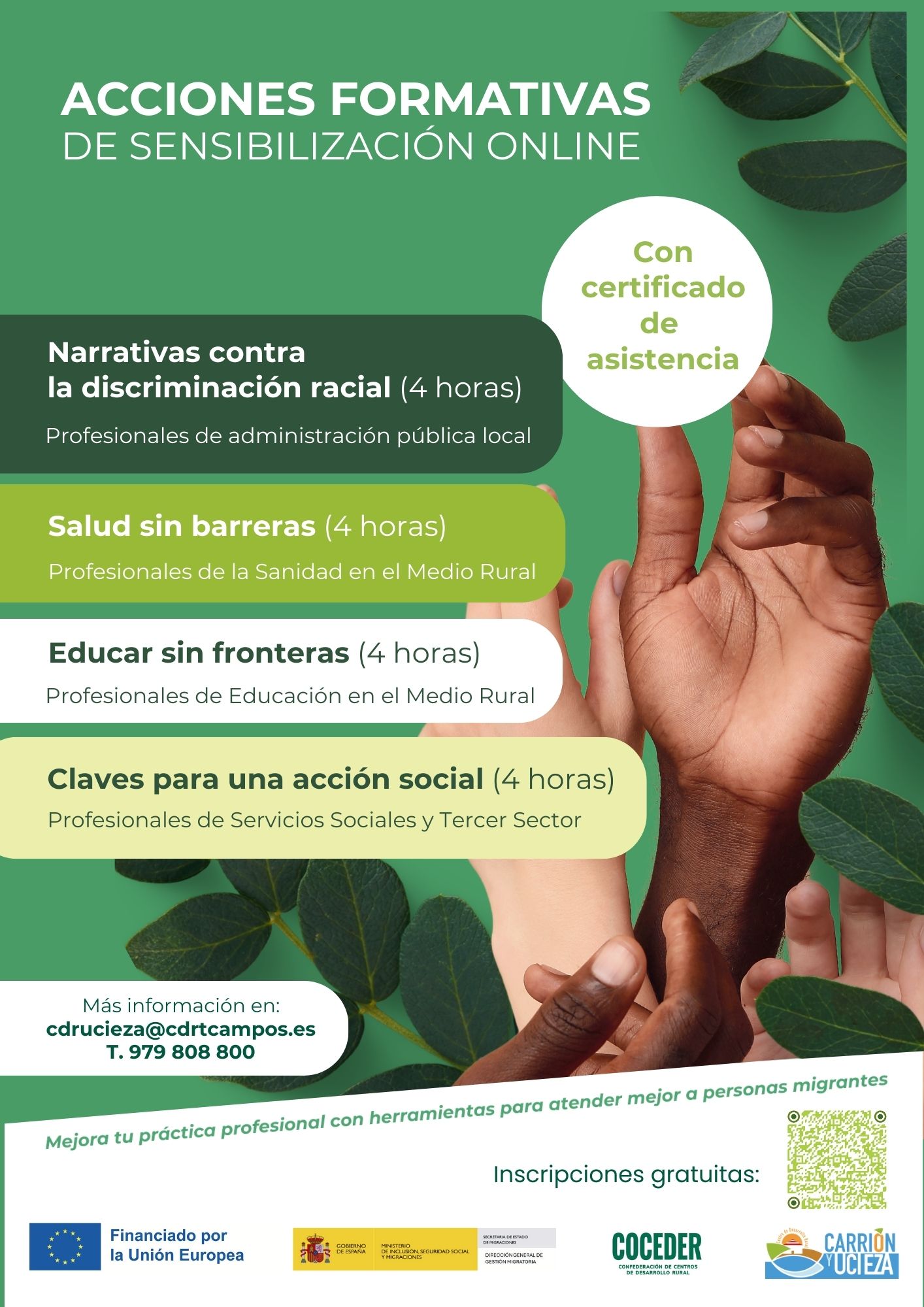 ACCIONES FORMATIVAS de Sensibilización Online