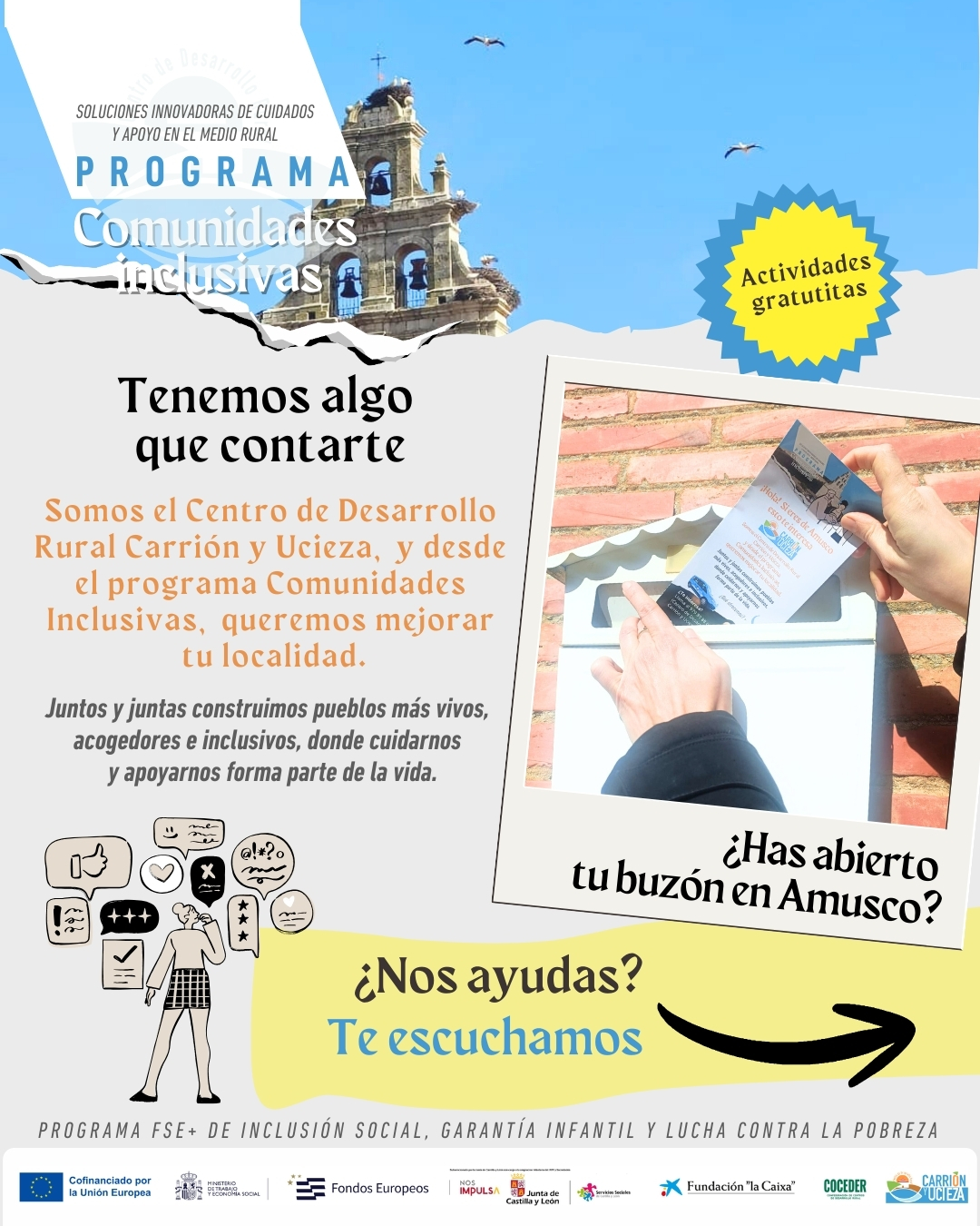 comunidades inclusivas en amusco